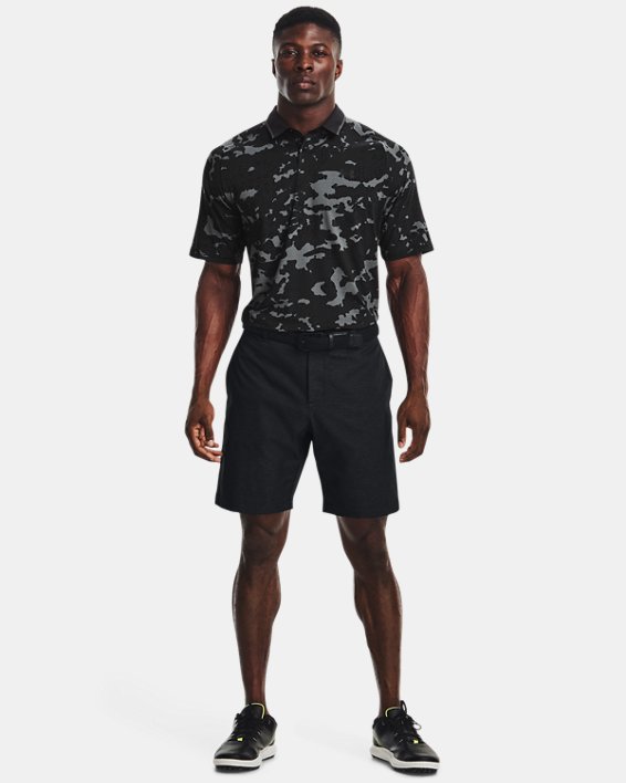 Men's UA Iso-Chill Charged Camo Polo in Black image number 2